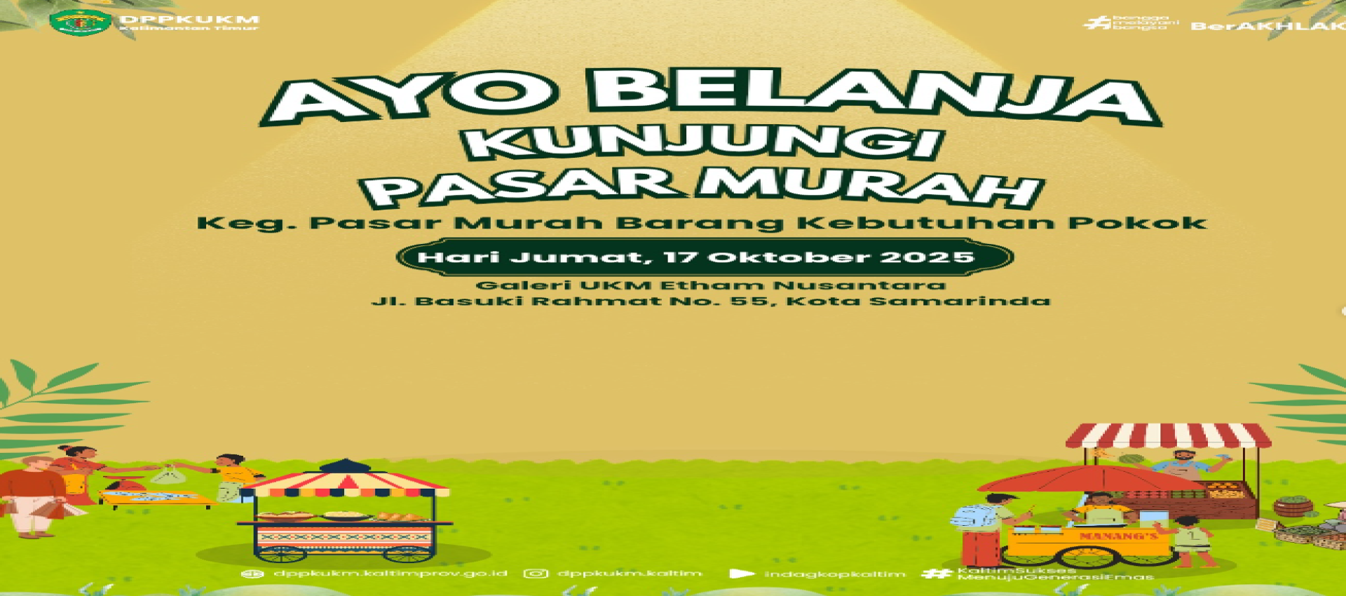 Pasar Murah Barang Kebutuhan Pokok